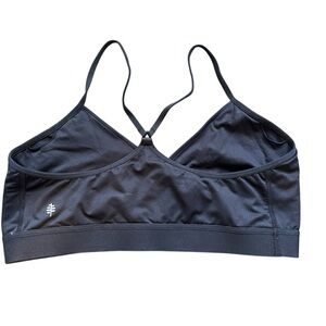 NWT Royal Robbins Ready Dry‎ Racer Back Black Bra Large